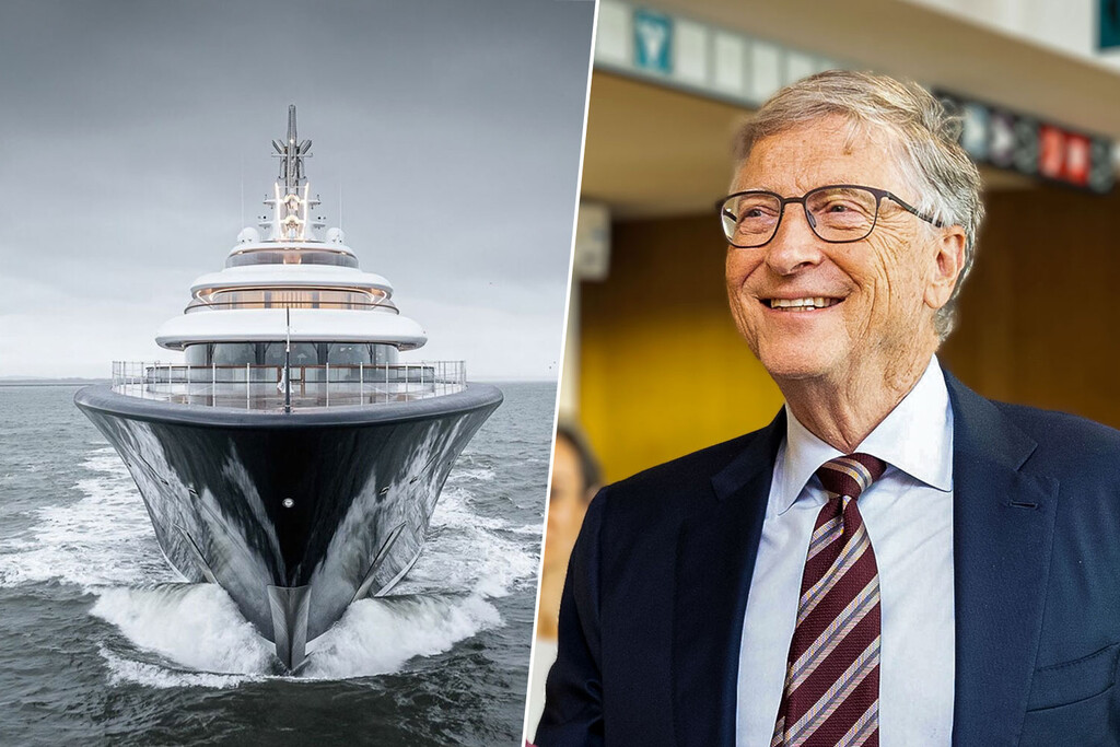 No sabemos si Bill Gates es el dueño de este increíble superyate en venta. Lo que sí sabemos es su precio: 645 millones de dólares