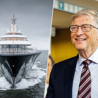 Todos piensan que este yate único es de Bill Gates, aunque nadie lo ha visto jamás a bordo: se vende por 645 millones de dólares