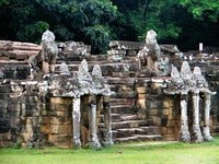 Camboya: La Terraza de los Elefantes en Angkor Thom