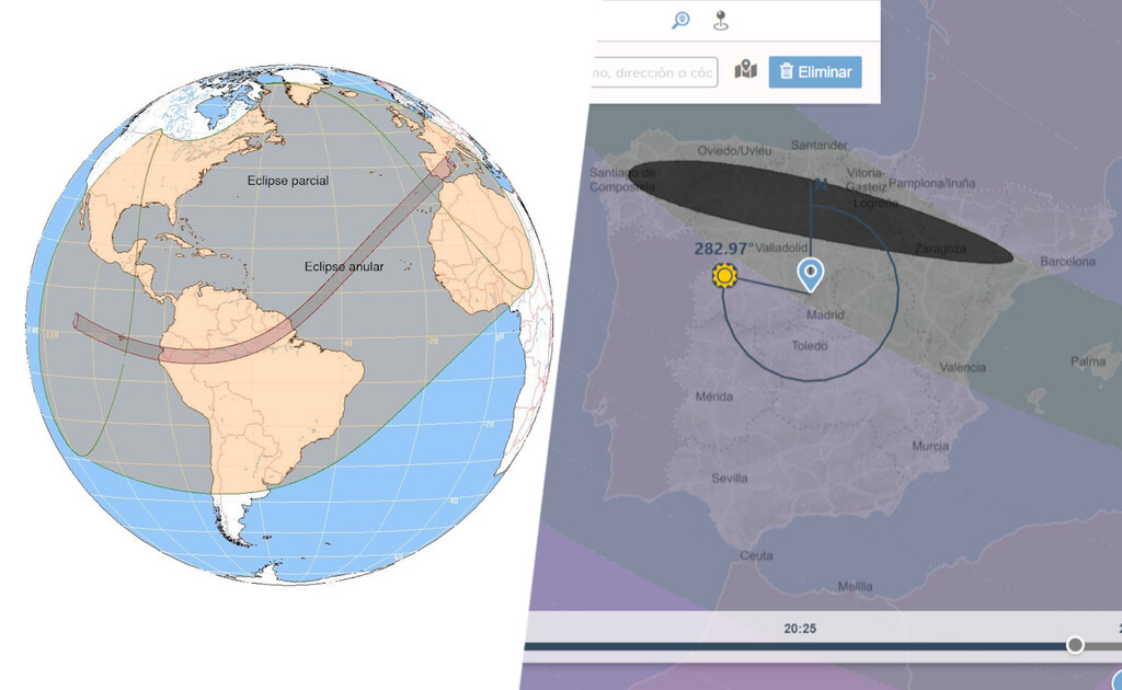 Entre 2026 y 2028 España se va a convertir en un paraíso de los eclipses. Y tenemos nuevos mapas para saber dónde se verán mejor