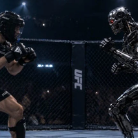 Luta de MMA entre YouTuber e robô que parece ter saído do Exterminador do Futuro termina com presságio ruim para os humanos 