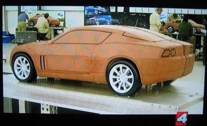 Chevrolet Camaro Clay Model