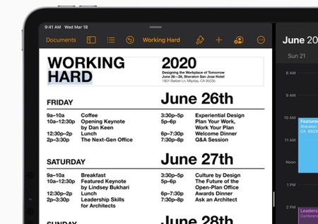 Las apps de Pages, Numbers y Keynote se actualizan para aprovechar compatibilidad del Trackpad en el iPad Pro 2020