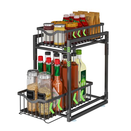YunNasi Organizador Bajo Fregadero Cocina Extraíble