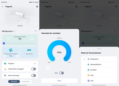 Control a distancia de mi aire acondicionado desde el móvil