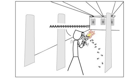 Imagen de la semana: el lugar donde entrenan los villanos de los FPS actuales