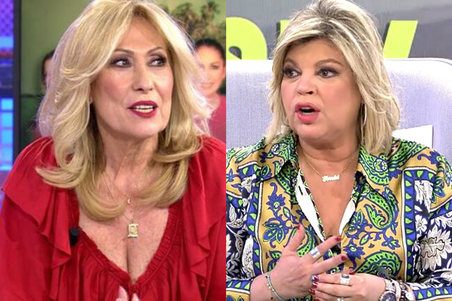 Terelu Campos y Rosa Benito en 'Sálvame'