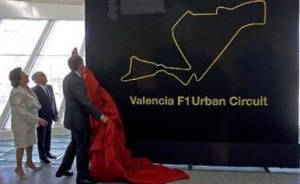 Los F1 irán a 323Km/h por las calles de Valencia
