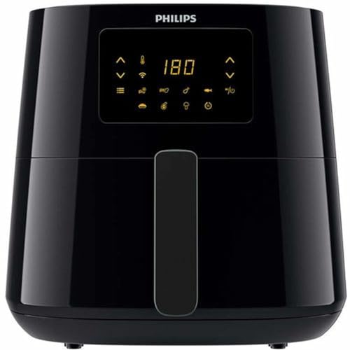 Philips Essential HD9280/70 freidora Sencillo 6,2 L 2000 W Negro, Plata