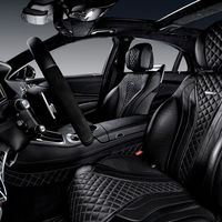 Vilner hace de las suyas con el interior de este Mercedes-AMG S 63, atiborrado de cuero y alcántara