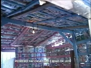 Pedreiro Aposentado Usa Caixas De Leite Para Construir Casa Em Sorocaba Rede Record 3