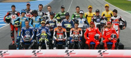 Pilotos oficiales MotoGP 2007