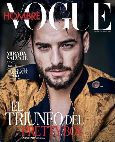 Nos quedamos con la boca abierta: Maluma sorprende en la portada de Vogue Hombre