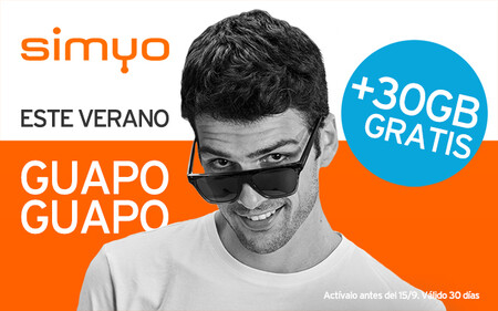 Simyo regala 30GB de datos a todos sus clientes para gastar en verano