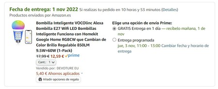 Bombilla Inteligente Homekit Oferta 01