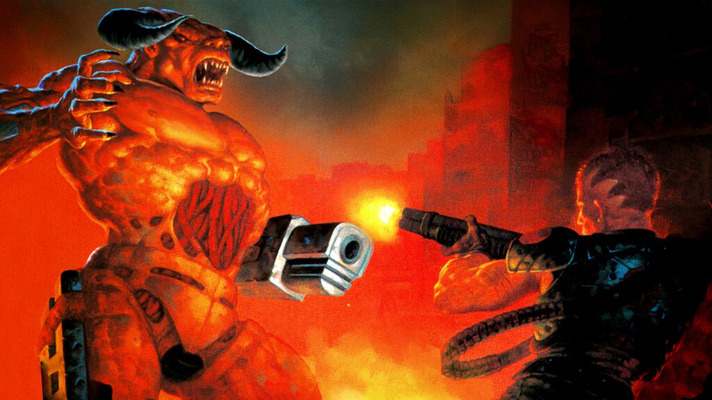El ciberdemonio de DOOM tiene razones de sobra para odiarnos. Le cercenamos siglos atrás con B.J. Blazkowicz 