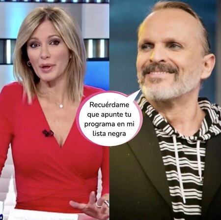 Susanna Griso revela su peor experiencia con Miguel Bosé: "Me enfadé muchísimo, me siento estafada"