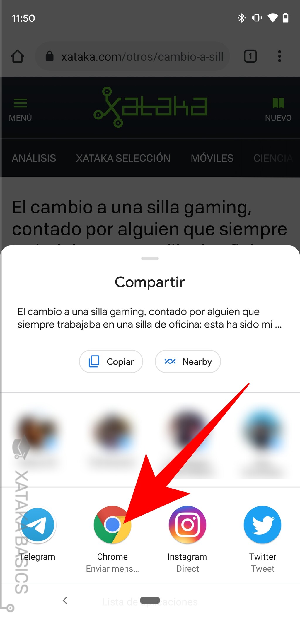 Cómo copiar textos del móvil al