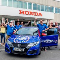 El bajo consumo le da a Honda un nuevo Récord Guinness