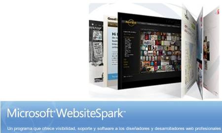 WebsiteSpark, licencias gratuitas de productos Microsoft para pymes