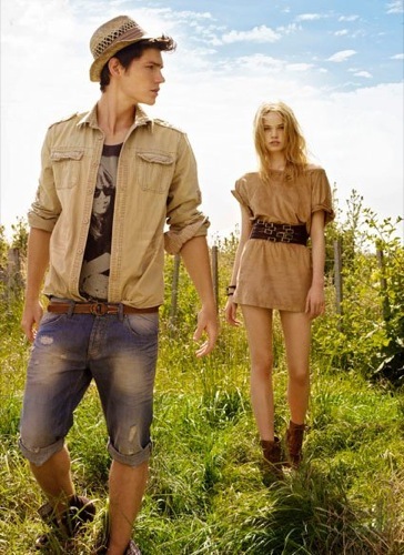Colección Pull and Bear, Primavera-Verano 2010: un hombre joven inspirado en el campo