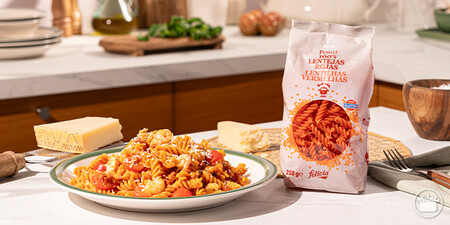 Fusilli Lenteja Roja Sin Gluten Saludable Proteina 2