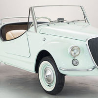 Parece de juguete pero cuesta una pasta gansa: Fiat 500 Gamine by Vignale, a subasta