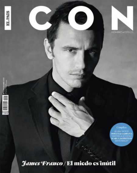 Todo un James Franco en portada para estrenar revista