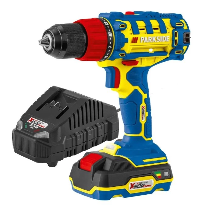 Atornilladora taladradora inalámbrica de 20 V Parkside