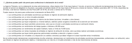 servicios declaracion de la renta
