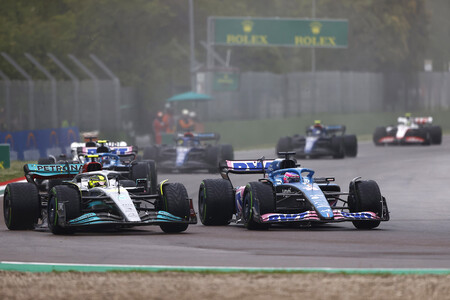 Alonso Hamilton Imola F1 2022
