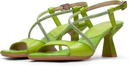 sandalias verdes Hispanitas