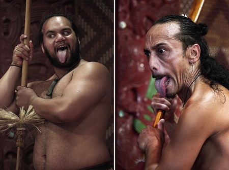 Haka, una danza de guerra maorí