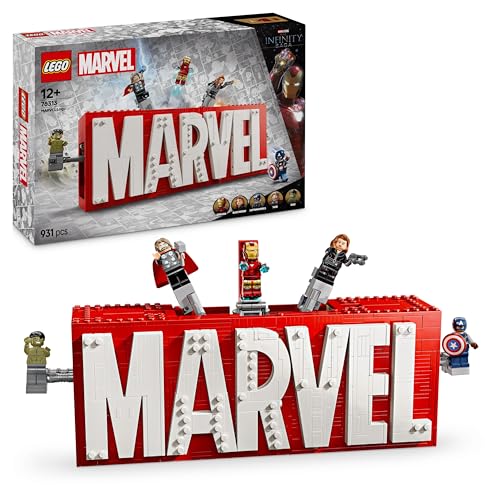 LEGO Marvel: MARVEL Logo and Minifigures
