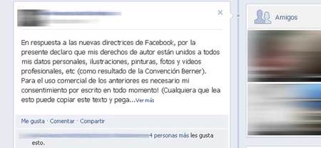 El nuevo hoax de Facebook sobre el copyright de las fotografías