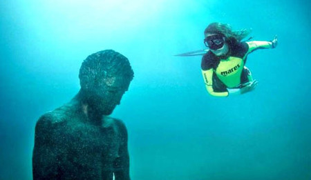 Un fantástico museo submarino en la isla Losinj de Croacia