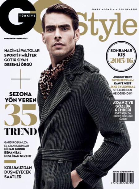 Jon Kortajarena, imponente en la portada de GQ Style Turquía