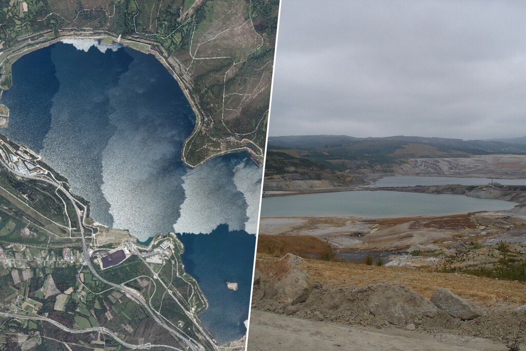 En 2008, España llenó de agua una mina de carbón de 300 metros de profundidad. Cuatro años después se convirtió en el lago artificial más grande del país