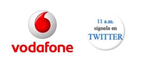 Presentación Vodafone a las 11:00 de la mañana, síguela en nuestro Twitter