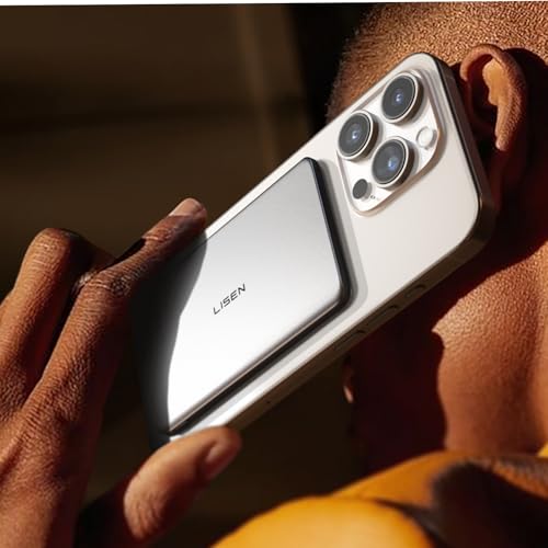 LISEN Batería Portátil Magnética 5000mAh