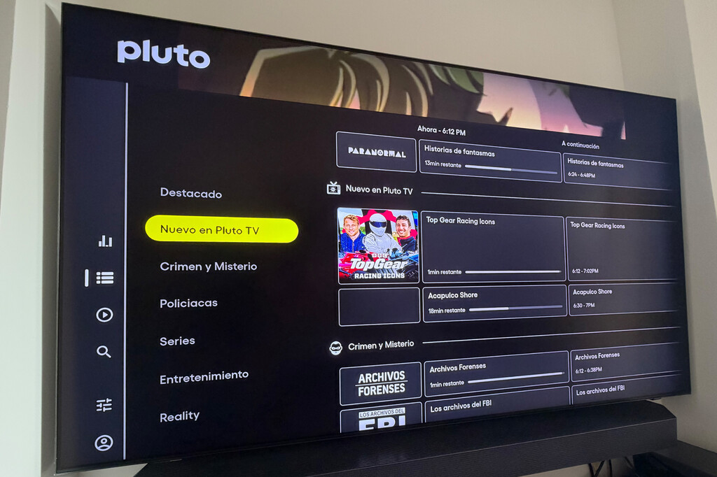 Si usas Pluto TV, esta temporada tienes seis nuevos canales con música, motor, ficción y misterio o realities completamente gratis 