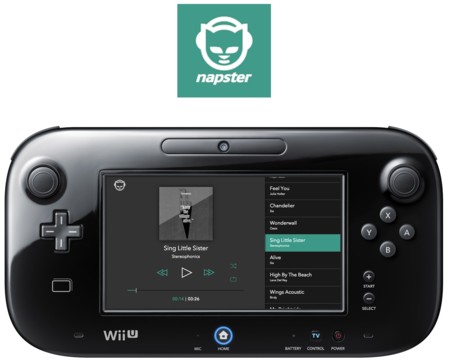 Napster y sus 34 millones de canciones llegan a Wii U