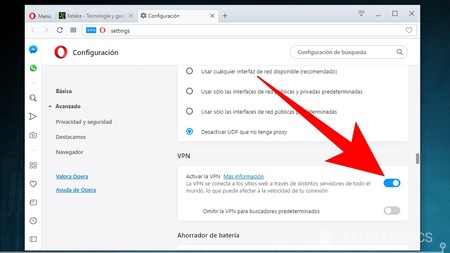 Activar Vpn