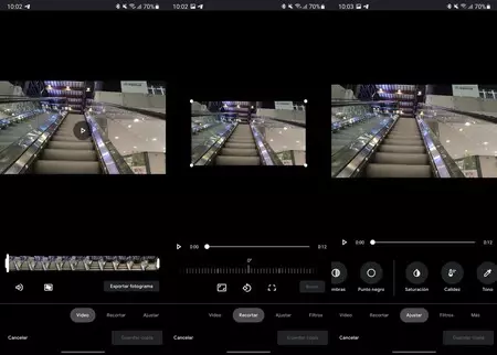 Googleフォトビデオエディター