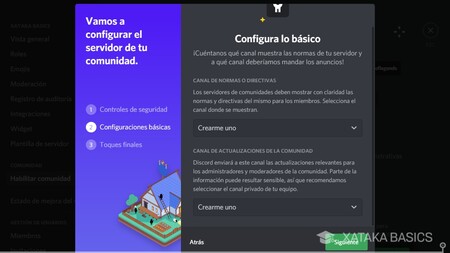 Crear Canales