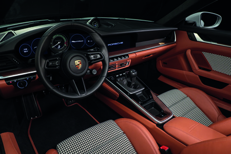Porsche 911 Sport Classic interior