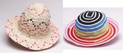 Bonitos sombreros de verano para niños