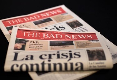 The Bad News, un periódico para pisotear las malas noticias 