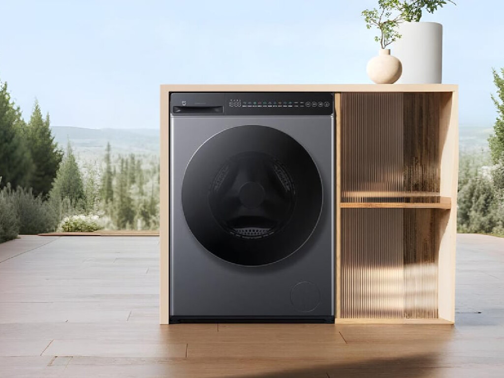 La nueva lavadora de Xiaomi se para ella sola cuando la ropa ya está seca, es gigante y se controla desde el móvil 