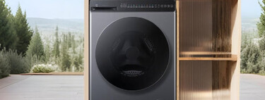 La nueva lavadora de Xiaomi se para ella sola cuando la ropa ya está seca, es gigante y se controla desde el móvil 